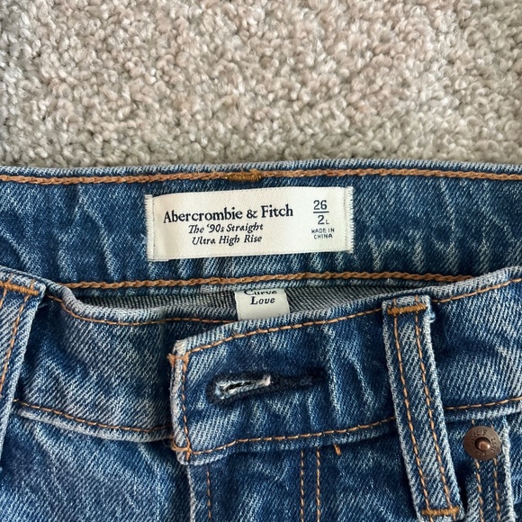Abercrombie Jeans Size 26 / 2 LONG - Picture 7 of 11